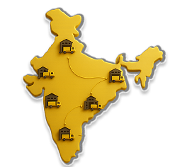 India map icon